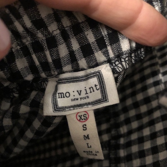 No vint plaid jumper / romper - Picture 3 of 3